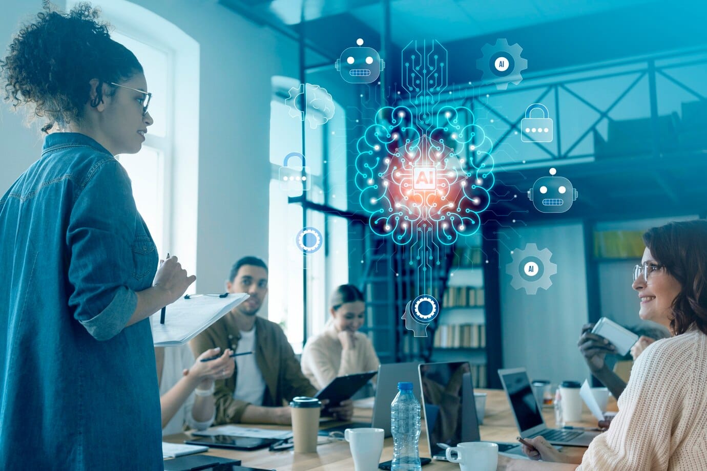 A Integração da Inteligência Artificial para Eficiência e Precisão