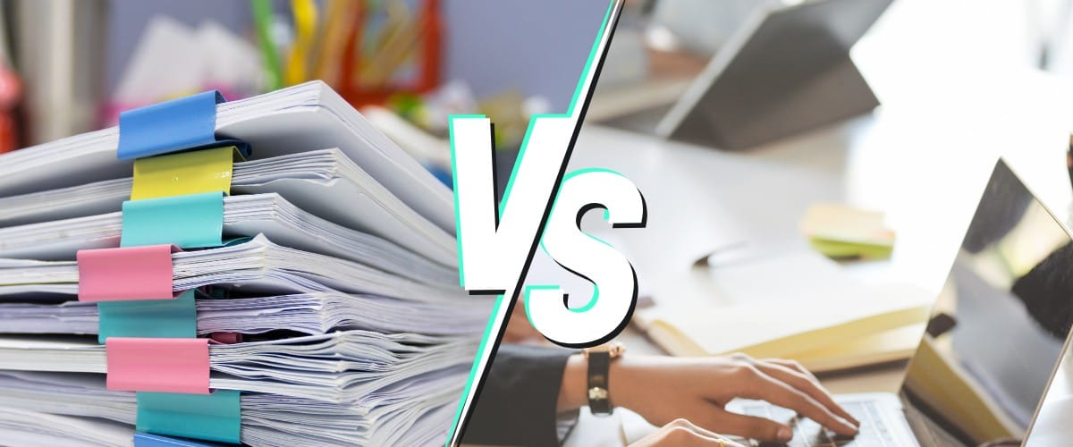 Clipping digital vs. clipping manual
